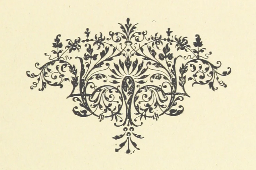 An illustration from Histoire du Collège des Bons-Enfants de l'Université de Reims depuis son origine jusqu'à ses récentes transformations ... Édition ornée de plans, gravures et vignettes, etc, 1885, leaf 19