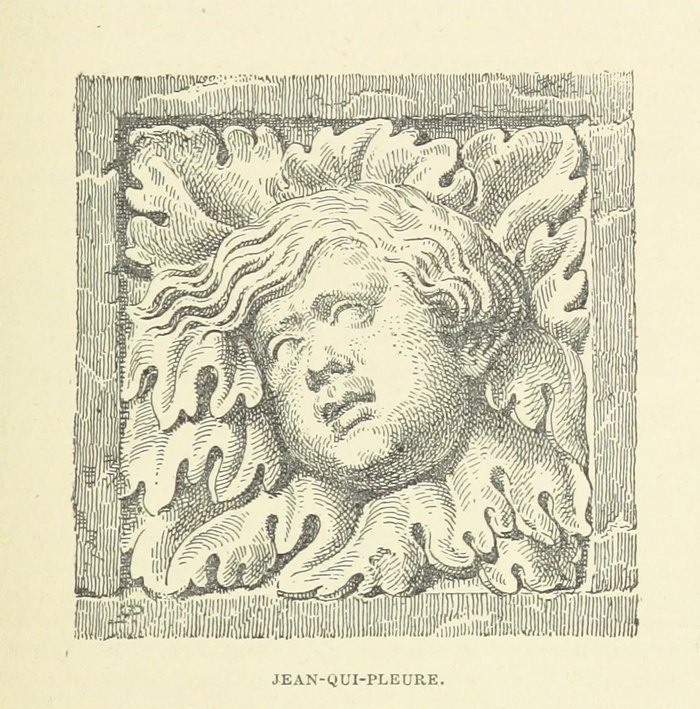 An illustration from Histoire du Collège des Bons-Enfants de l'Université de Reims depuis son origine jusqu'à ses récentes transformations ... Édition ornée de plans, gravures et vignettes, etc, 1885, leaf 531