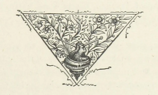 An illustration from Wilbourne Hall. [A novel, 1885, leaf 55