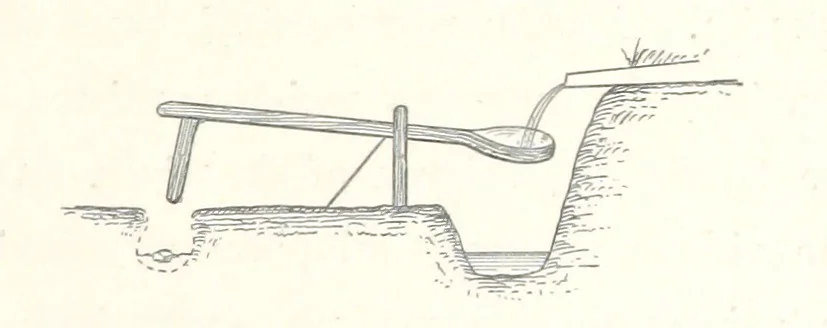 An illustration from Korea and the Sacred White Mountain ... with an account of an ascent of the White Mountain by Captain H. E. Goold-Adams. With ... illustrations and ... maps, 1894, leaf 103