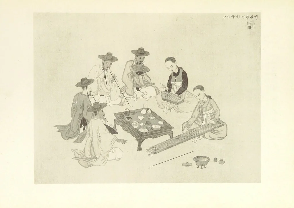 An illustration from Korea and the Sacred White Mountain ... with an account of an ascent of the White Mountain by Captain H. E. Goold-Adams. With ... illustrations and ... maps, 1894, leaf 109