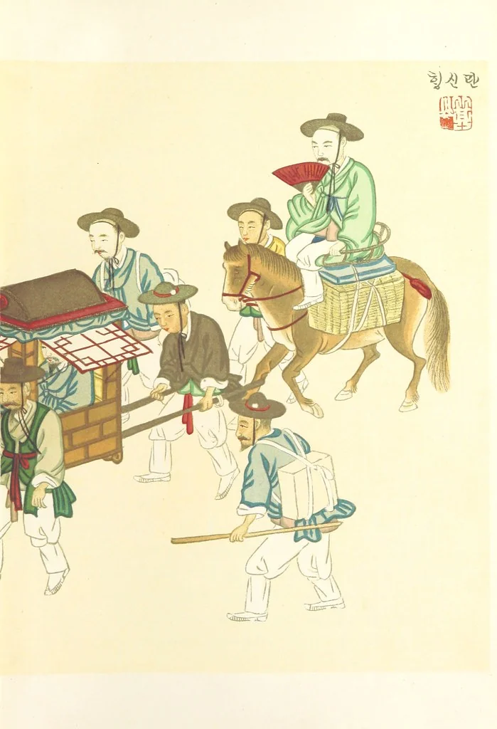 An illustration from Korea and the Sacred White Mountain ... with an account of an ascent of the White Mountain by Captain H. E. Goold-Adams. With ... illustrations and ... maps, 1894, leaf 155