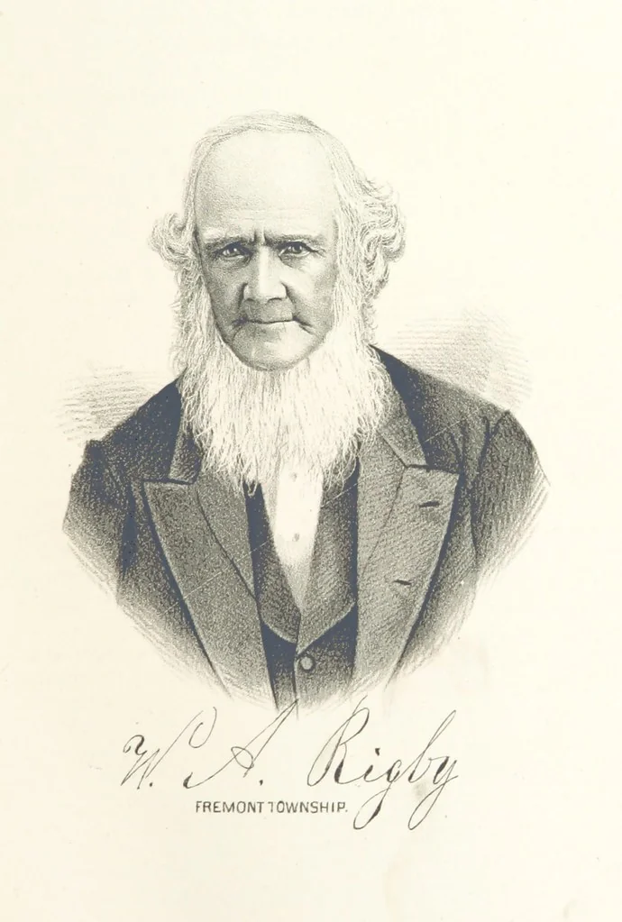 An illustration from The History of Cedar County, Iowa ... Illustrated, 1878, leaf 129