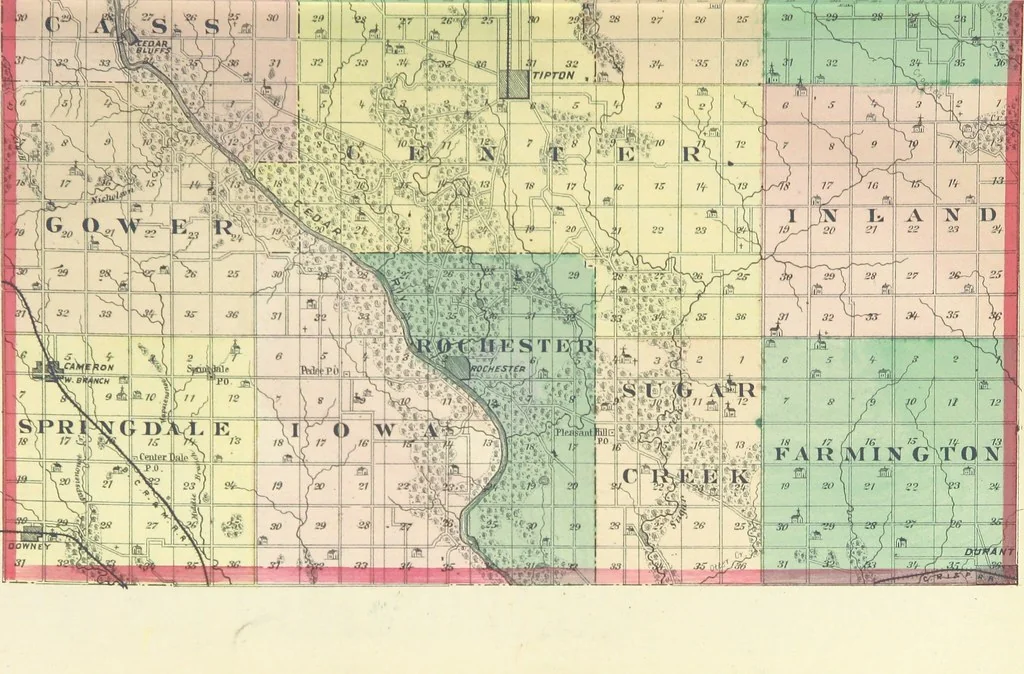 An illustration from The History of Cedar County, Iowa ... Illustrated, 1878, leaf 15