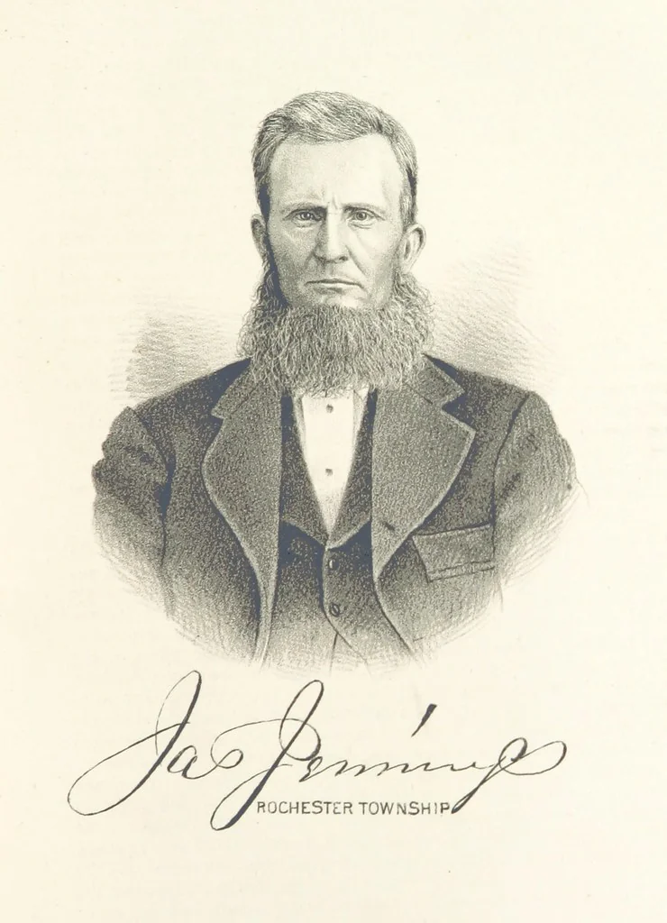 An illustration from The History of Cedar County, Iowa ... Illustrated, 1878, leaf 353