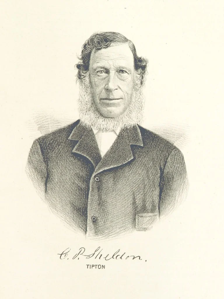 An illustration from The History of Cedar County, Iowa ... Illustrated, 1878, leaf 389