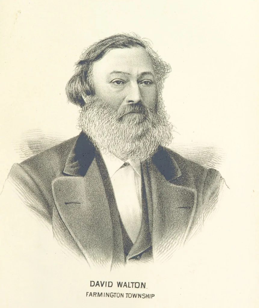 An illustration from The History of Cedar County, Iowa ... Illustrated, 1878, leaf 551