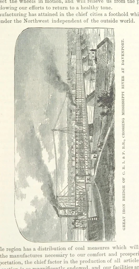An illustration from The History of Cedar County, Iowa ... Illustrated, 1878, leaf 89