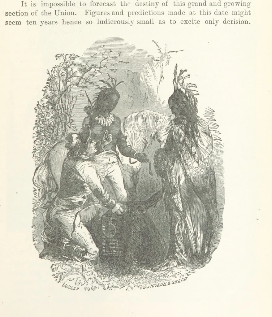 An illustration from The History of Cedar County, Iowa ... Illustrated, 1878, leaf 91