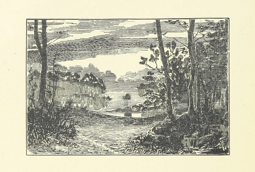 An illustration from Logroño. A metric drama in two acts ... With twenty-nine illustrations by T. Walter Wilson, 1877, leaf 112