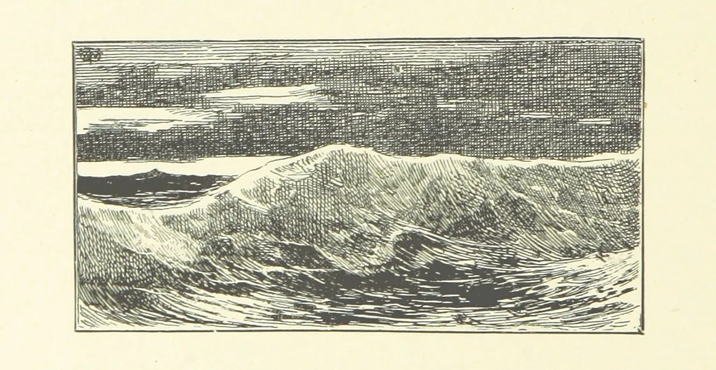 An illustration from Logroño. A metric drama in two acts ... With twenty-nine illustrations by T. Walter Wilson, 1877, leaf 122