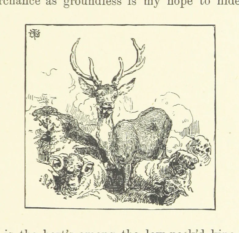An illustration from Logroño. A metric drama in two acts ... With twenty-nine illustrations by T. Walter Wilson, 1877, leaf 31