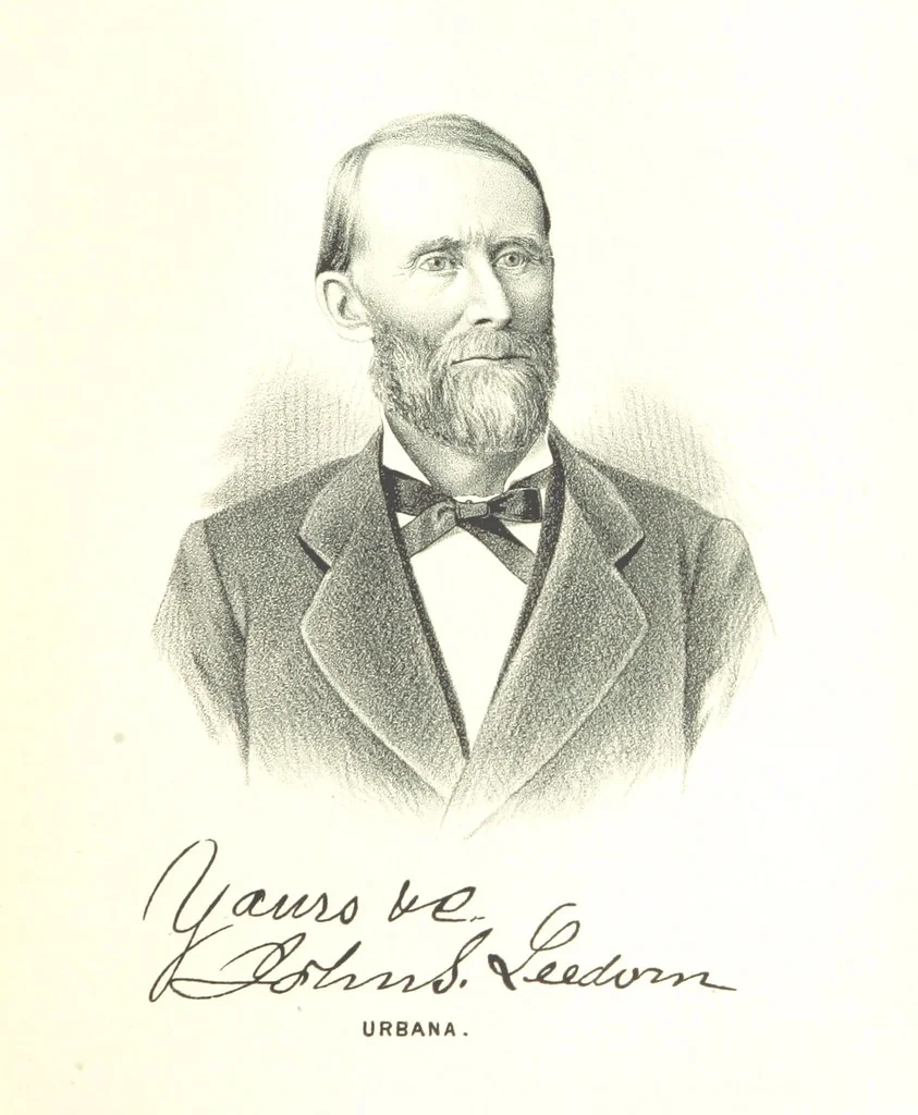 An illustration from The History of Champaign County, Ohio, containing a history of the county [by J. W. Ogden] ... history of Ohio, etc., etc. Illustrated, 1881, leaf 183