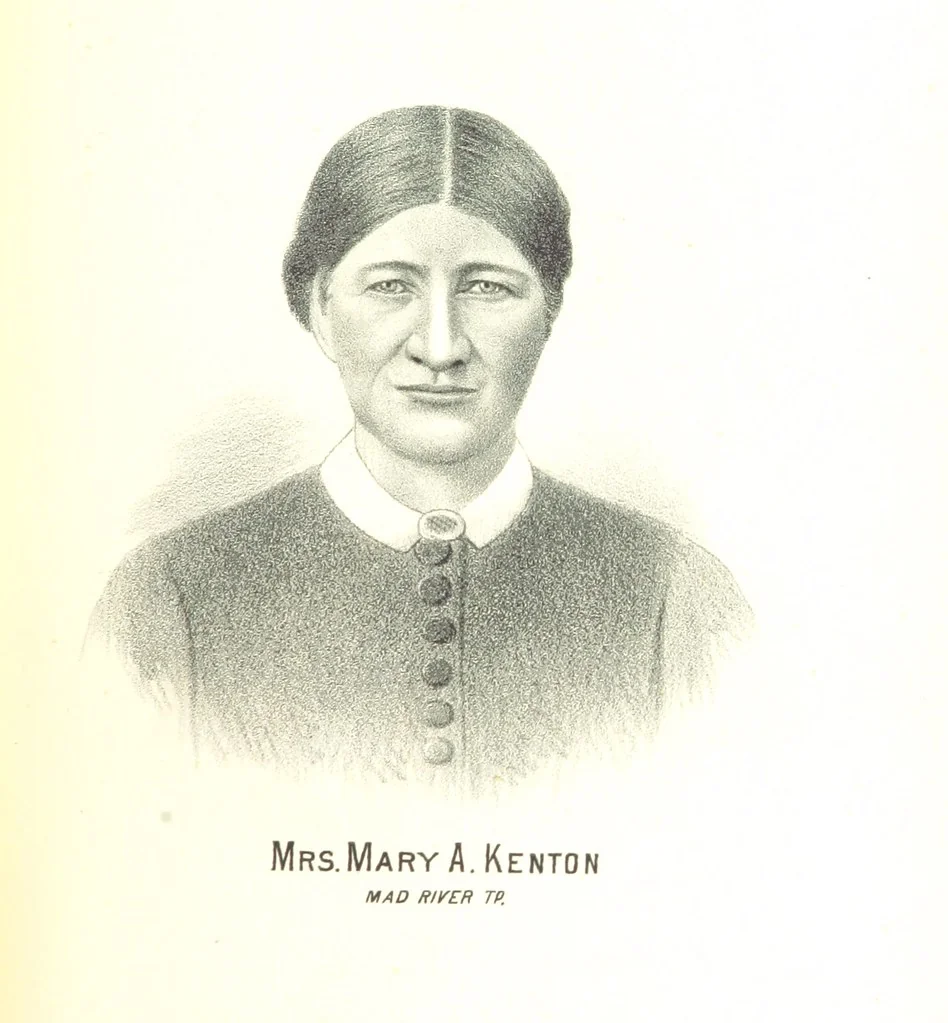 An illustration from The History of Champaign County, Ohio, containing a history of the county [by J. W. Ogden] ... history of Ohio, etc., etc. Illustrated, 1881, leaf 311