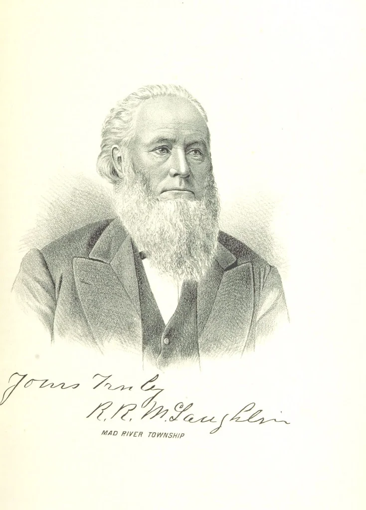 An illustration from The History of Champaign County, Ohio, containing a history of the county [by J. W. Ogden] ... history of Ohio, etc., etc. Illustrated, 1881, leaf 369