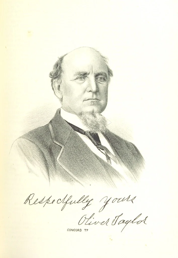 An illustration from The History of Champaign County, Ohio, containing a history of the county [by J. W. Ogden] ... history of Ohio, etc., etc. Illustrated, 1881, leaf 405