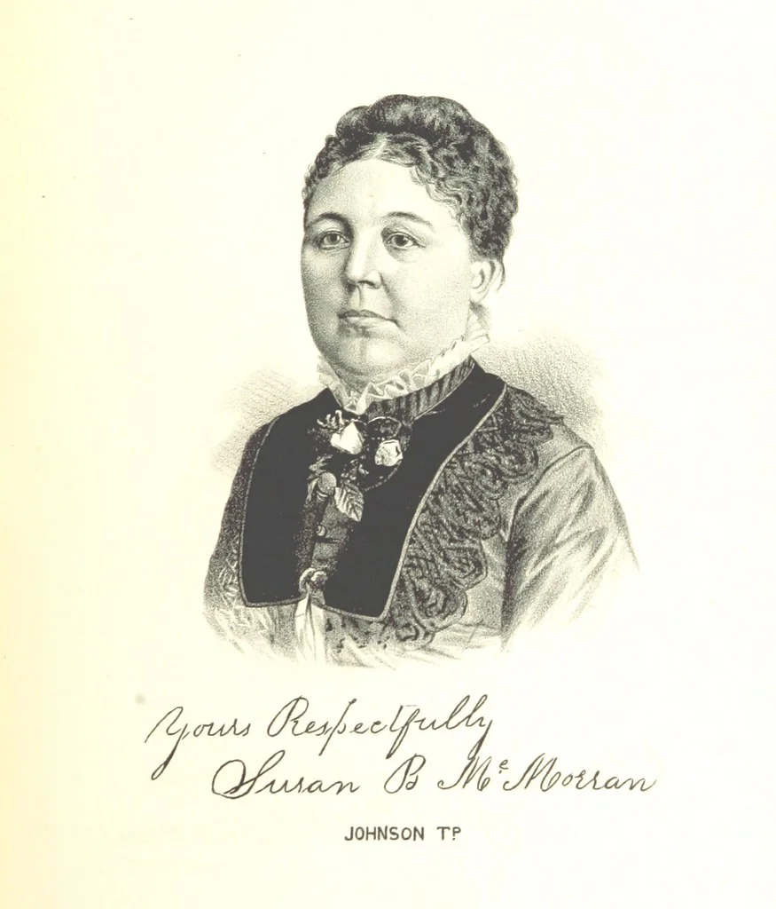 An illustration from The History of Champaign County, Ohio, containing a history of the county [by J. W. Ogden] ... history of Ohio, etc., etc. Illustrated, 1881, leaf 443