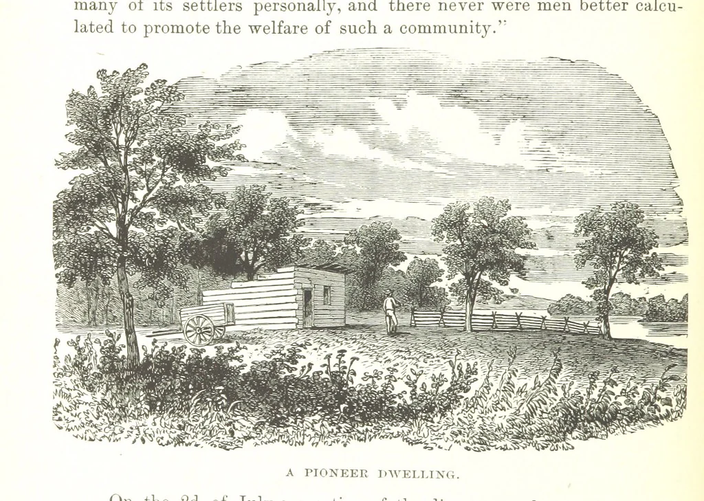 An illustration from The History of Champaign County, Ohio, containing a history of the county [by J. W. Ogden] ... history of Ohio, etc., etc. Illustrated, 1881, leaf 56