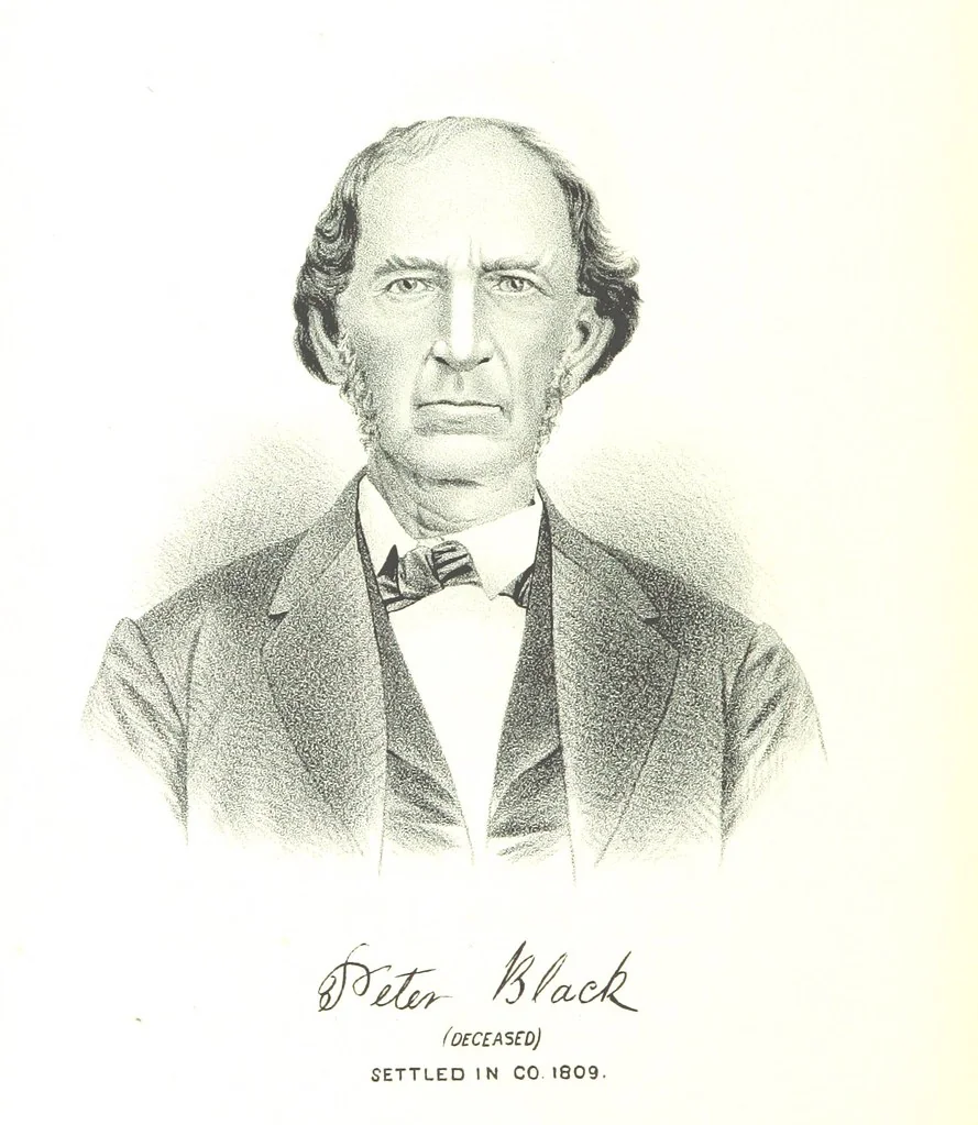 An illustration from The History of Champaign County, Ohio, containing a history of the county [by J. W. Ogden] ... history of Ohio, etc., etc. Illustrated, 1881, leaf 570