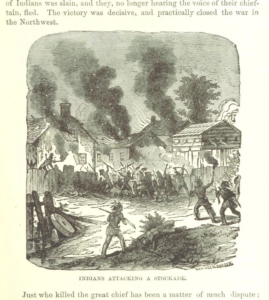 An illustration from The History of Champaign County, Ohio, containing a history of the county [by J. W. Ogden] ... history of Ohio, etc., etc. Illustrated, 1881, leaf 67