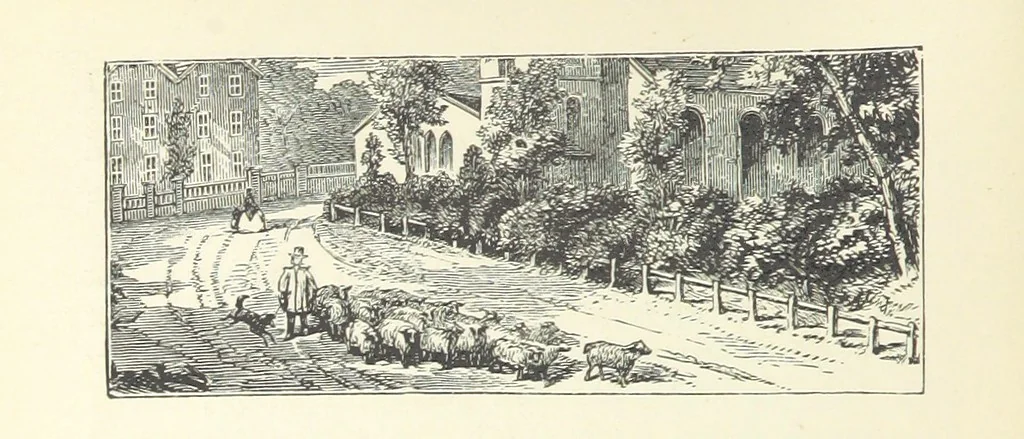 An illustration from More Precious than Gold, 1889, leaf 76