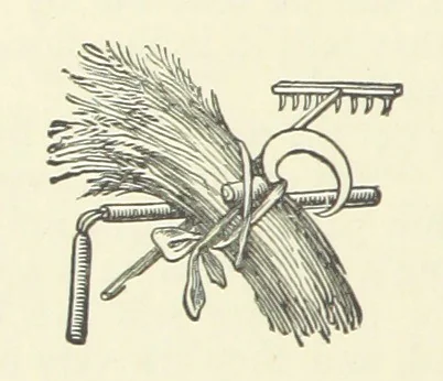 An illustration from Bertha. [A novel, 1886, leaf 238