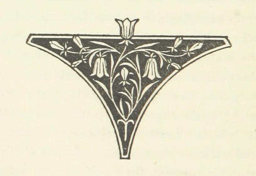 An illustration from Evelyn Manwaring. A tale of Hampton Court Palace, 1883, leaf 104