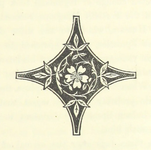 An illustration from Evelyn Manwaring. A tale of Hampton Court Palace, 1883, leaf 197