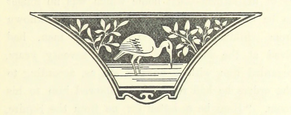 An illustration from Evelyn Manwaring. A tale of Hampton Court Palace, 1883, leaf 87
