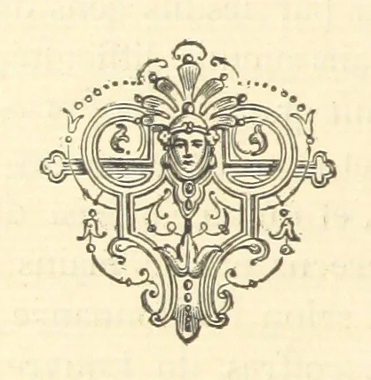 An illustration from Archives du château de Chenonceau. Diane de Poitiers au Conseil du Roi. Épisode de l'histoire de Chenonceau sous François Ier et Henry II, 1532-1556 ... Publié ... avec une introduction par M. l'abbé C. Chevalier, 1866, leaf 106