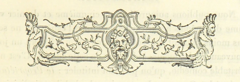 An illustration from Archives du château de Chenonceau. Diane de Poitiers au Conseil du Roi. Épisode de l'histoire de Chenonceau sous François Ier et Henry II, 1532-1556 ... Publié ... avec une introduction par M. l'abbé C. Chevalier, 1866, leaf 11