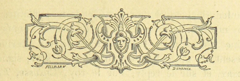 An illustration from Archives du château de Chenonceau. Diane de Poitiers au Conseil du Roi. Épisode de l'histoire de Chenonceau sous François Ier et Henry II, 1532-1556 ... Publié ... avec une introduction par M. l'abbé C. Chevalier, 1866, leaf 111