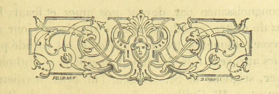 An illustration from Archives du château de Chenonceau. Diane de Poitiers au Conseil du Roi. Épisode de l'histoire de Chenonceau sous François Ier et Henry II, 1532-1556 ... Publié ... avec une introduction par M. l'abbé C. Chevalier, 1866, leaf 123