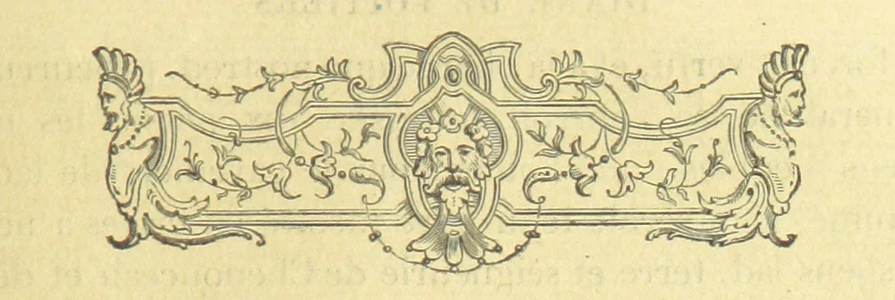 An illustration from Archives du château de Chenonceau. Diane de Poitiers au Conseil du Roi. Épisode de l'histoire de Chenonceau sous François Ier et Henry II, 1532-1556 ... Publié ... avec une introduction par M. l'abbé C. Chevalier, 1866, leaf 135