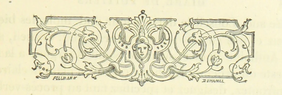 An illustration from Archives du château de Chenonceau. Diane de Poitiers au Conseil du Roi. Épisode de l'histoire de Chenonceau sous François Ier et Henry II, 1532-1556 ... Publié ... avec une introduction par M. l'abbé C. Chevalier, 1866, leaf 185