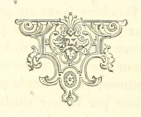 An illustration from Archives du château de Chenonceau. Diane de Poitiers au Conseil du Roi. Épisode de l'histoire de Chenonceau sous François Ier et Henry II, 1532-1556 ... Publié ... avec une introduction par M. l'abbé C. Chevalier, 1866, leaf 186