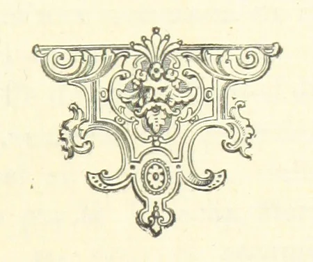 An illustration from Archives du château de Chenonceau. Diane de Poitiers au Conseil du Roi. Épisode de l'histoire de Chenonceau sous François Ier et Henry II, 1532-1556 ... Publié ... avec une introduction par M. l'abbé C. Chevalier, 1866, leaf 191