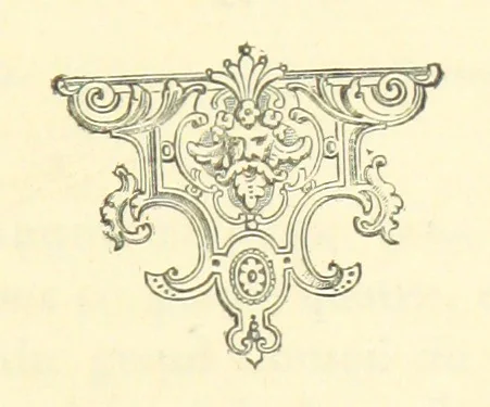 An illustration from Archives du château de Chenonceau. Diane de Poitiers au Conseil du Roi. Épisode de l'histoire de Chenonceau sous François Ier et Henry II, 1532-1556 ... Publié ... avec une introduction par M. l'abbé C. Chevalier, 1866, leaf 203