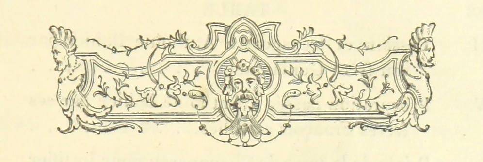 An illustration from Archives du château de Chenonceau. Diane de Poitiers au Conseil du Roi. Épisode de l'histoire de Chenonceau sous François Ier et Henry II, 1532-1556 ... Publié ... avec une introduction par M. l'abbé C. Chevalier, 1866, leaf 315