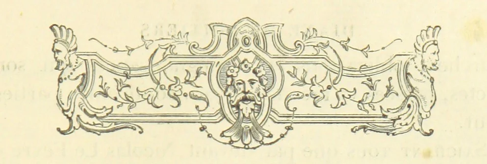 An illustration from Archives du château de Chenonceau. Diane de Poitiers au Conseil du Roi. Épisode de l'histoire de Chenonceau sous François Ier et Henry II, 1532-1556 ... Publié ... avec une introduction par M. l'abbé C. Chevalier, 1866, leaf 59