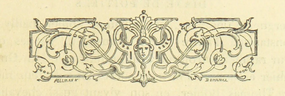 An illustration from Archives du château de Chenonceau. Diane de Poitiers au Conseil du Roi. Épisode de l'histoire de Chenonceau sous François Ier et Henry II, 1532-1556 ... Publié ... avec une introduction par M. l'abbé C. Chevalier, 1866, leaf 79