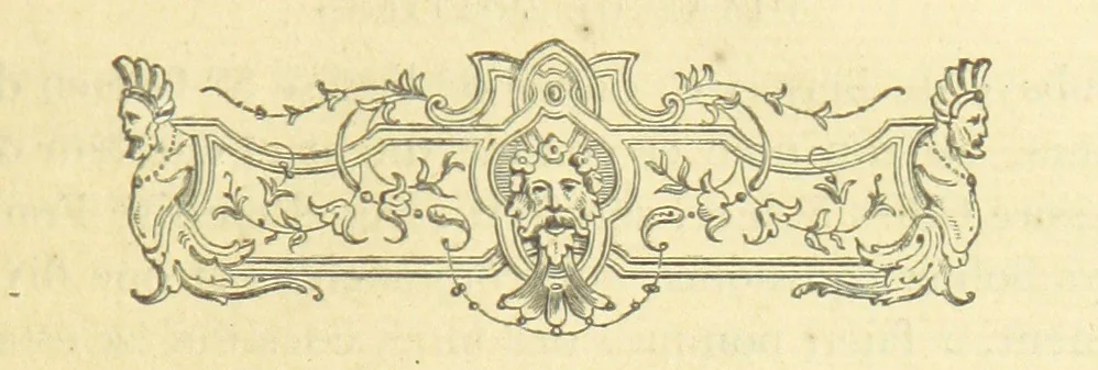An illustration from Archives du château de Chenonceau. Diane de Poitiers au Conseil du Roi. Épisode de l'histoire de Chenonceau sous François Ier et Henry II, 1532-1556 ... Publié ... avec une introduction par M. l'abbé C. Chevalier, 1866, leaf 89
