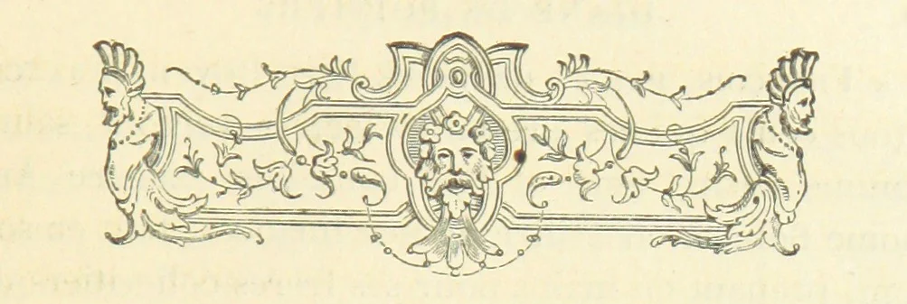 An illustration from Archives du château de Chenonceau. Diane de Poitiers au Conseil du Roi. Épisode de l'histoire de Chenonceau sous François Ier et Henry II, 1532-1556 ... Publié ... avec une introduction par M. l'abbé C. Chevalier, 1866, leaf 97