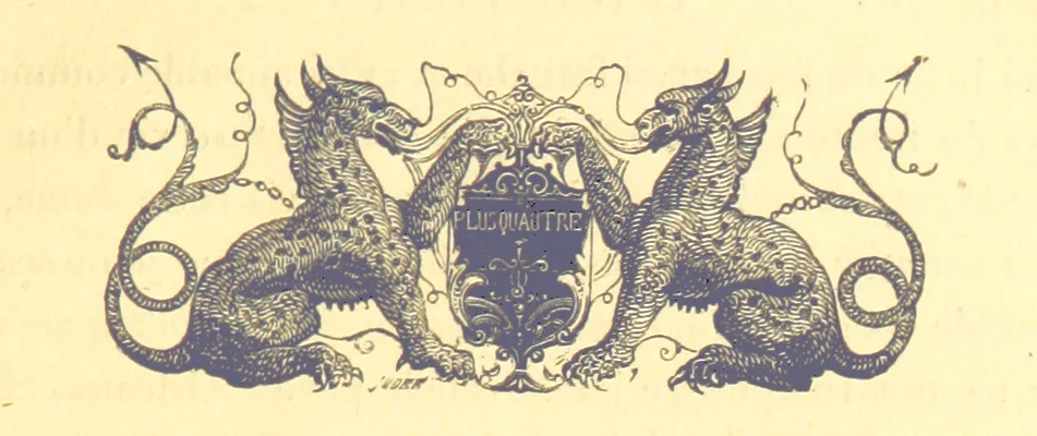 An illustration from Archives royales de Chenonceau. Pièces historiques relatives à la chastellenie de Chenonceau sous Louis XII, François Ier et Henry II, Diane de Poitiers et Catherine de Médicis. Publiées ... et avec une introduction par M. l'abbé C. Chevalier, 1864, leaf 107
