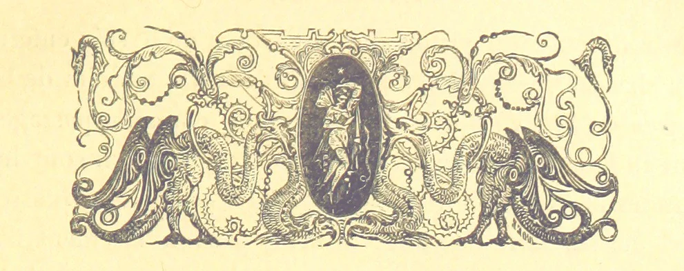 An illustration from Archives royales de Chenonceau. Pièces historiques relatives à la chastellenie de Chenonceau sous Louis XII, François Ier et Henry II, Diane de Poitiers et Catherine de Médicis. Publiées ... et avec une introduction par M. l'abbé C. Chevalier, 1864, leaf 27