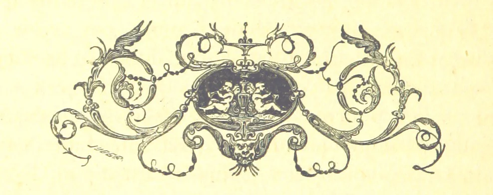 An illustration from Archives royales de Chenonceau. Pièces historiques relatives à la chastellenie de Chenonceau sous Louis XII, François Ier et Henry II, Diane de Poitiers et Catherine de Médicis. Publiées ... et avec une introduction par M. l'abbé C. Chevalier, 1864, leaf 280