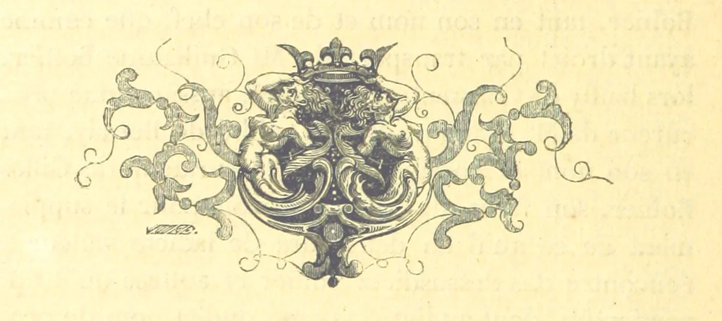 An illustration from Archives royales de Chenonceau. Pièces historiques relatives à la chastellenie de Chenonceau sous Louis XII, François Ier et Henry II, Diane de Poitiers et Catherine de Médicis. Publiées ... et avec une introduction par M. l'abbé C. Chevalier, 1864, leaf 320