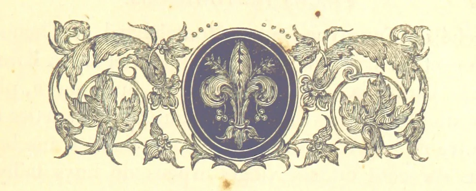 An illustration from Archives royales de Chenonceau. Pièces historiques relatives à la chastellenie de Chenonceau sous Louis XII, François Ier et Henry II, Diane de Poitiers et Catherine de Médicis. Publiées ... et avec une introduction par M. l'abbé C. Chevalier, 1864, leaf 335