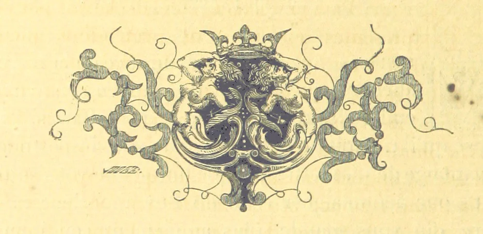 An illustration from Archives royales de Chenonceau. Pièces historiques relatives à la chastellenie de Chenonceau sous Louis XII, François Ier et Henry II, Diane de Poitiers et Catherine de Médicis. Publiées ... et avec une introduction par M. l'abbé C. Chevalier, 1864, leaf 372