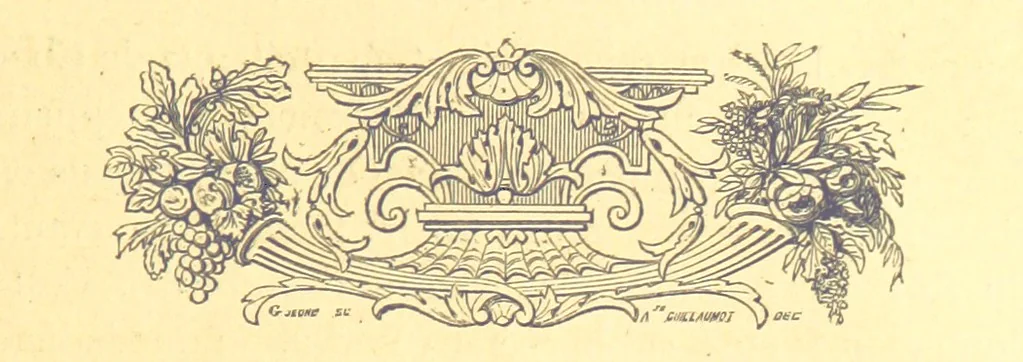 An illustration from Archives royales de Chenonceau. Pièces historiques relatives à la chastellenie de Chenonceau sous Louis XII, François Ier et Henry II, Diane de Poitiers et Catherine de Médicis. Publiées ... et avec une introduction par M. l'abbé C. Chevalier, 1864, leaf 375